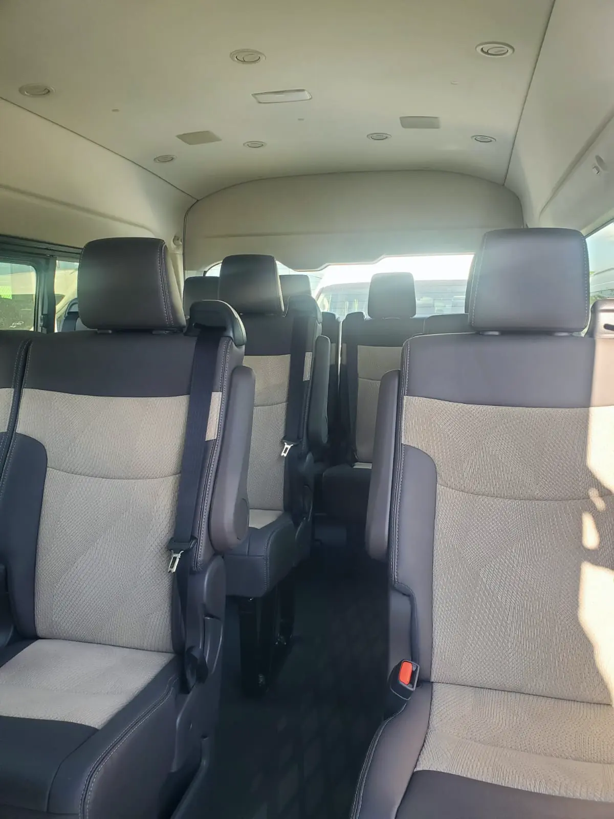 Hiace interior dashboard