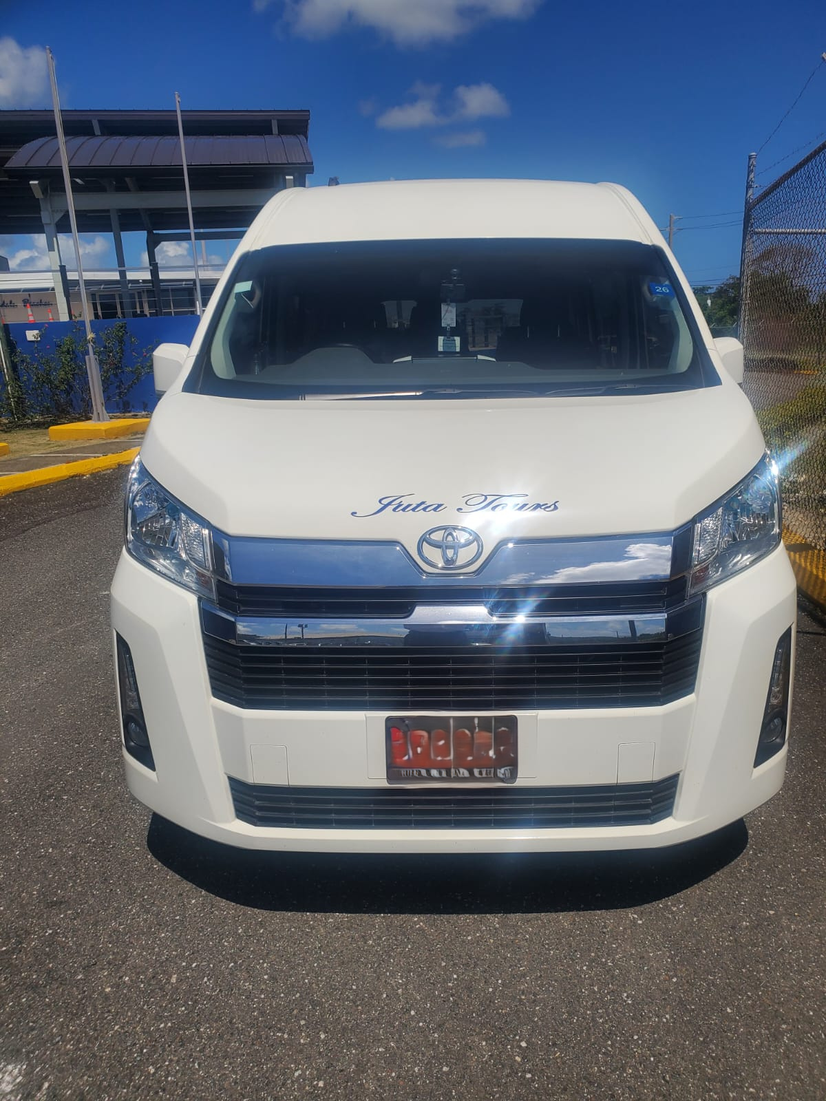 IFT vehicle at Airport Arrivals